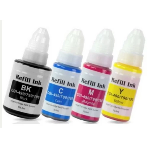 Utángyártott CANON GI490 Tinta Dye Black 135ml