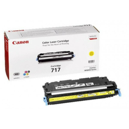 Canon CRG 717 Toner Yellow 4.000 oldal kapacitás