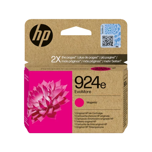 HP 4K0U8NE Tintapatron Magenta 800 oldal kapacitás No.924e EvoMore