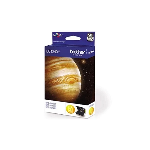 Brother tinta LC1240Y yellow (lejárt szavatosságú termék)