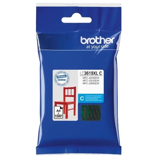 Brother tintapatron LC3619XL cyan