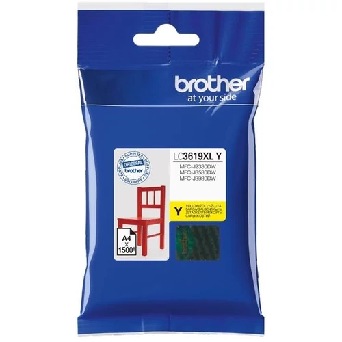 Brother tintapatron LC3619XL yellow