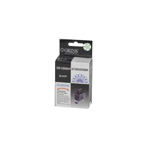 Brother CB09/CB41/CB47/LC900/LC950 tintapatron black ORINK (utángyártott)