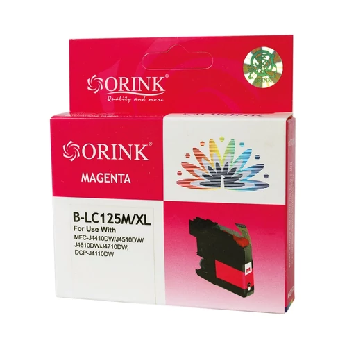 Brother LC125XL tintapatron magenta ORINK (utángyártott)