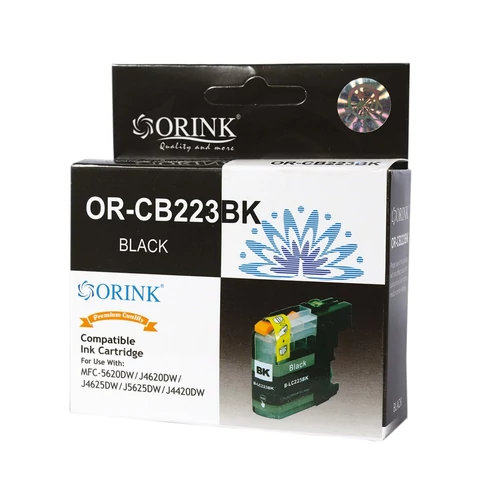Brother LC223XL tintapatron black ORINK (utángyártott)