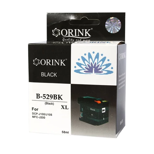 Brother LC529XL tintapatron black ORINK (utángyártott)