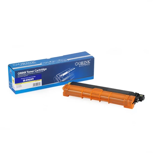Brother TN247 toner yellow ORINK (utángyártott)