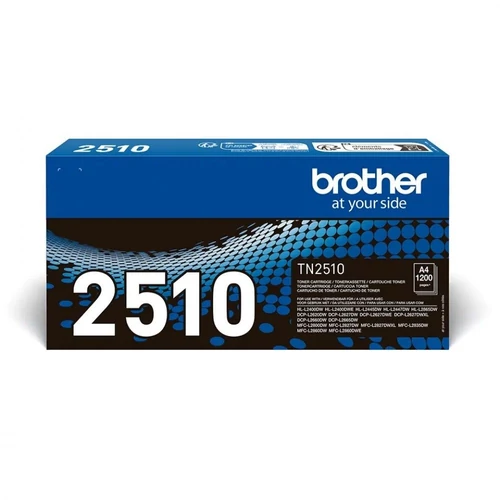 Brother toner TN2510 BK (DCP-L2600DW/HL-L2400DW/MFC-2860DWE) black 1,2k