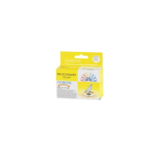 Canon BCI3/BCI5/BCI6/BCI8 tintapatron yellow ORINK (utángyártott)