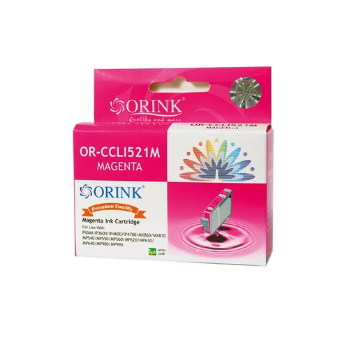 Canon CLI521 tintapatron magenta ORINK (utángyártott)