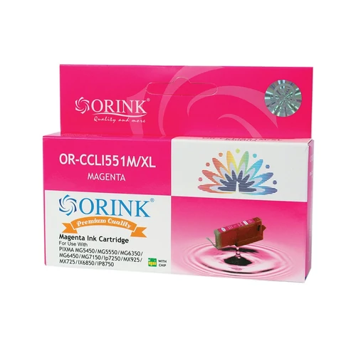 Canon CLI551XL tintapatron magenta ORINK (utángyártott)