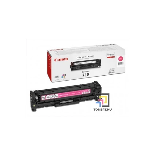Canon toner CRG718M magenta 2,9k