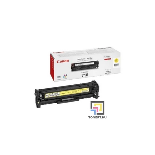 Canon CRG-718Y sárga toner