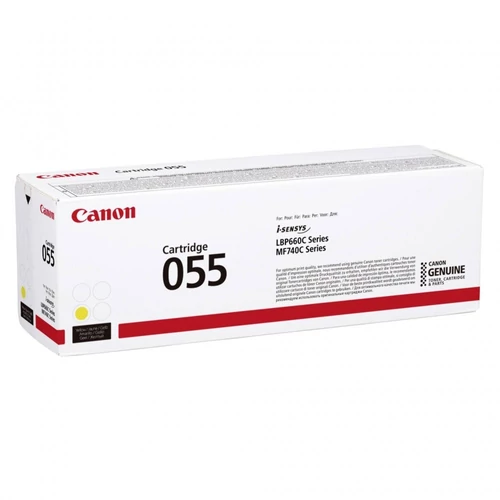 Canon toner CRG055 yellow 2,1K