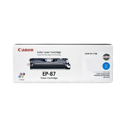 Canon EP87 toner cyan ORIGINAL leértékelt