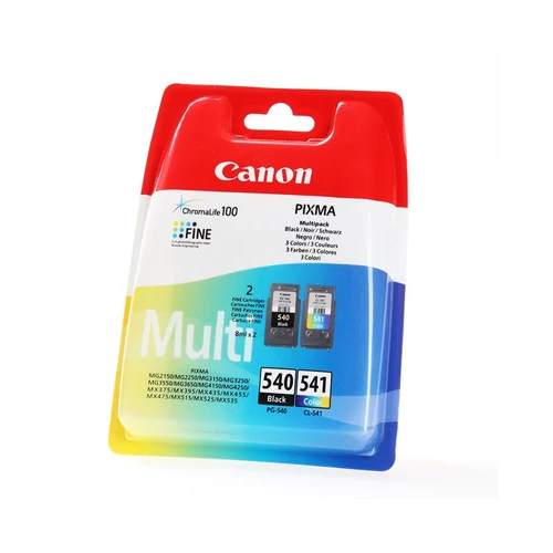CL-541/PG-540 Tintapatron multipack Pixma MG2150, 3150 nyomtatókhoz,CANON, b+c, 2*180 oldal