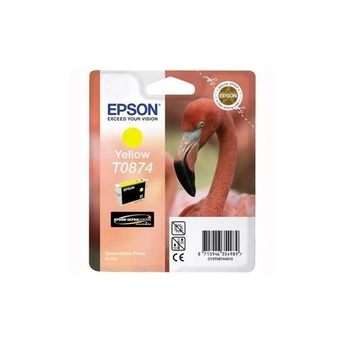 Epson tintapatron T0874 yellow (lejárt szavatosságú termék)