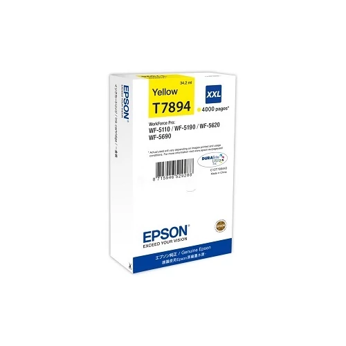 Epson tinta T7894 yellow, 4K