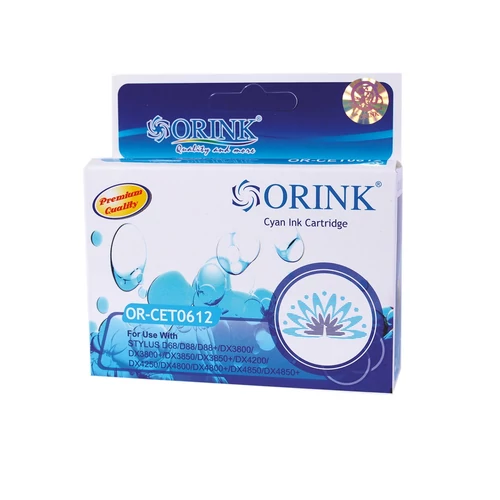 Epson T0612 tintapatron cyan ORINK (utángyártott)