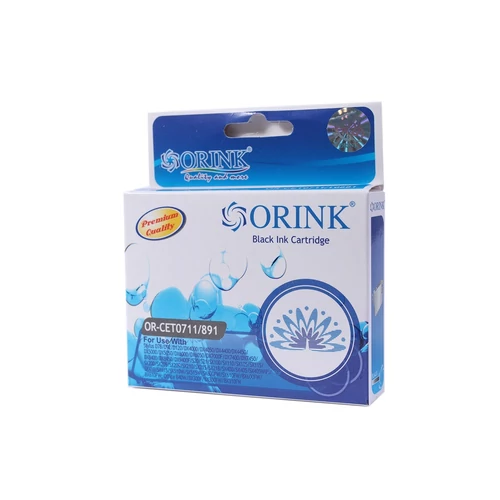 Epson T0711/T0891 tintapatron black ORINK (utángyártott)