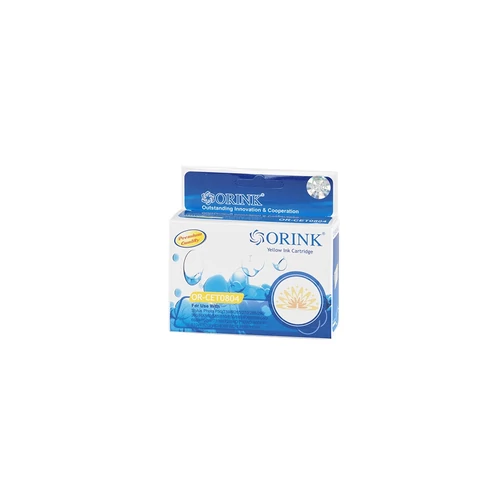 Epson T0804 tintapatron yellow ORINK (utángyártott)