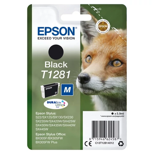 Epson tintapatron T1281 black