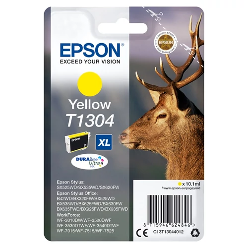 Epson tintapatron T1304XL yellow