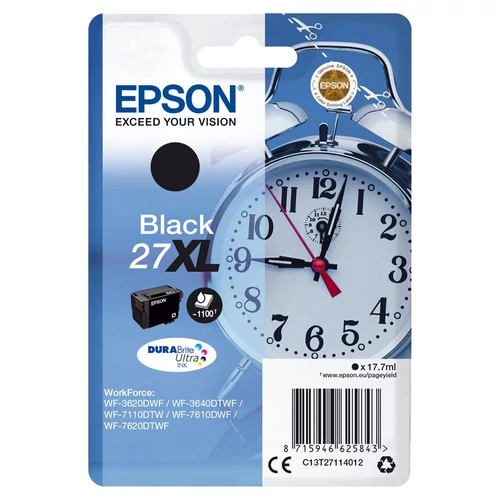 Epson tintapatron T27114010 black (27XL)