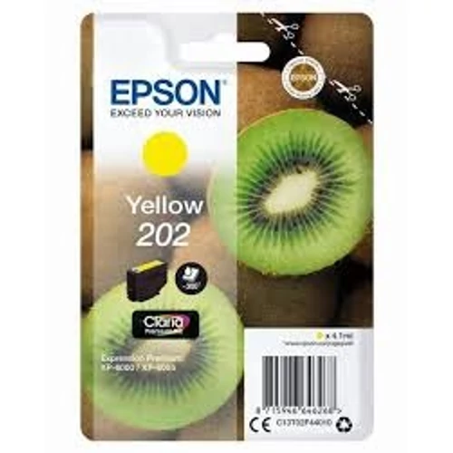 Epson tinta T02F4 yellow (202) (lejárt szavatosságú termék)