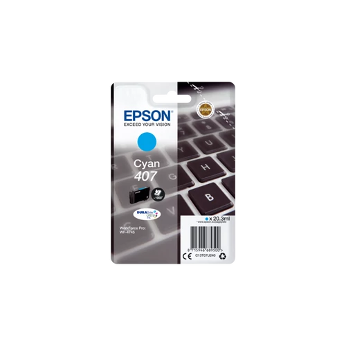 Epson tinta T07U2 cyan (407)
