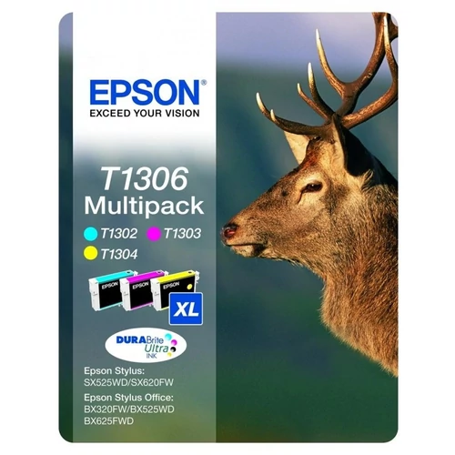 Epson tinta T1306XL color pack (sérült csomagolású termék)