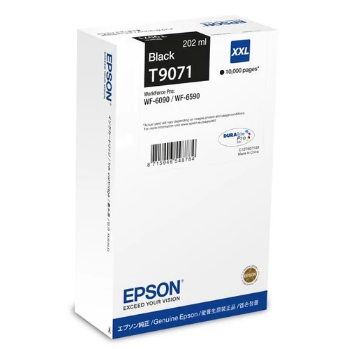 Epson tinta T9071 yellow black 10k (hamarosan lejáró szavatosság)