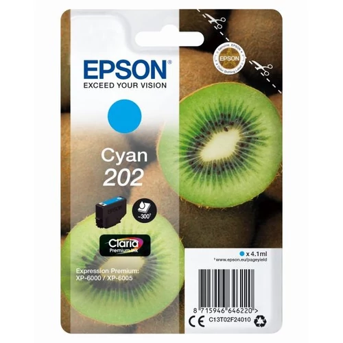 Epson tinta T02F2 cyan (202)