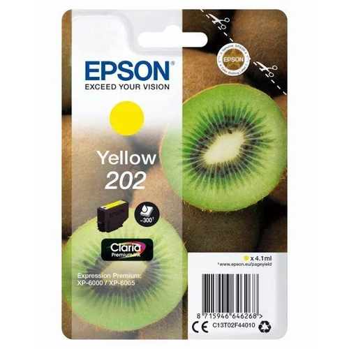 Epson tintapatron T02F4 yellow (202)