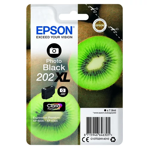 Epson tinta T02H1 photo black (202XL)