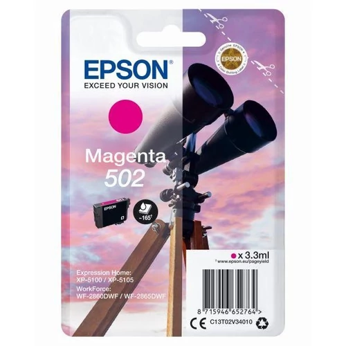 Epson tinta T02V3 magenta (502)