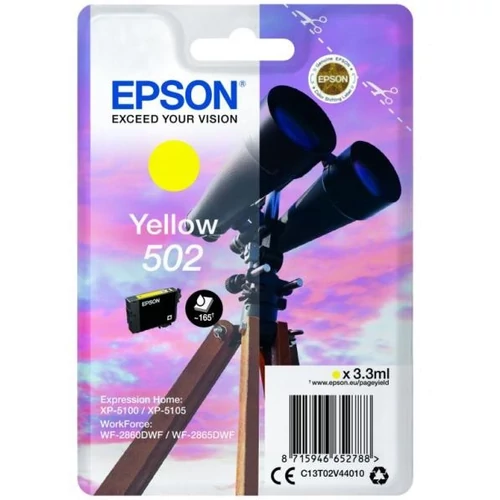 Epson tinta T02V4 yellow (502)