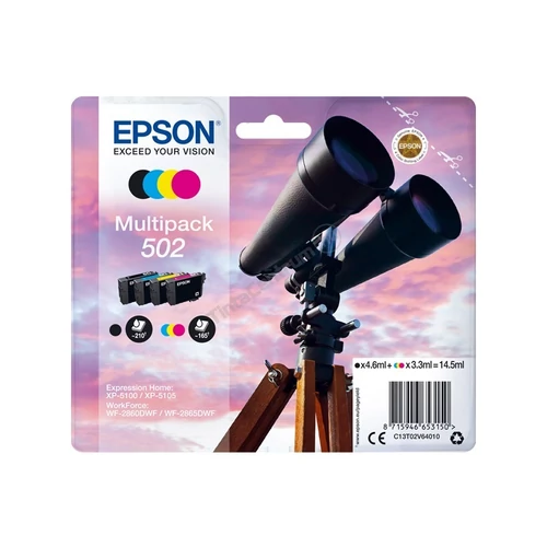 Epson tinta T02V6 Multipack (502)