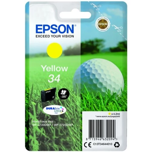 Epson tintapatron T3464 (34)  yellow (lejárt szavatosságú)