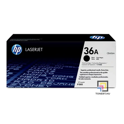 HP CB436A (36A) fekete toner
