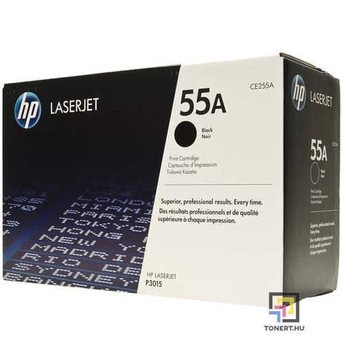 HP CE255A (55A) fekete toner