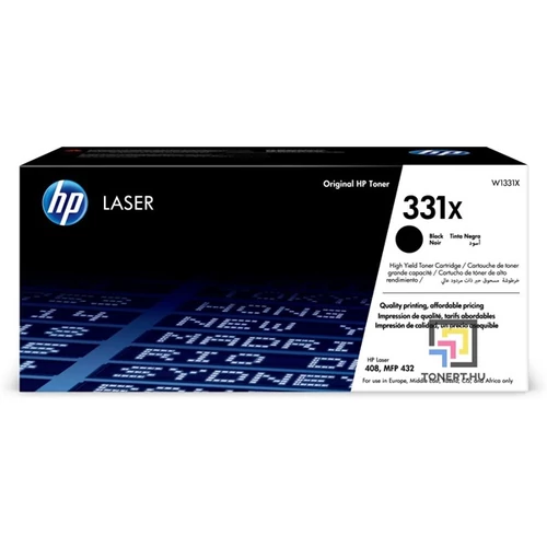 HP W1331X (331X) fekete nagykapacitású toner