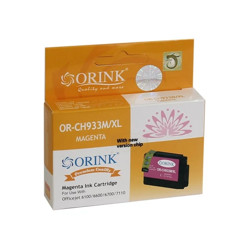 Hp 933XL/CN055AE tintapatron magenta ORINK (utángyártott)