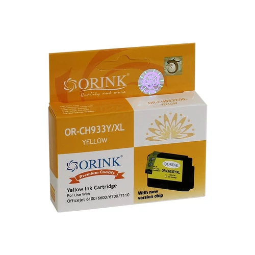 Hp 933XL/CN056AE tintapatron yellow ORINK (utángyártott)