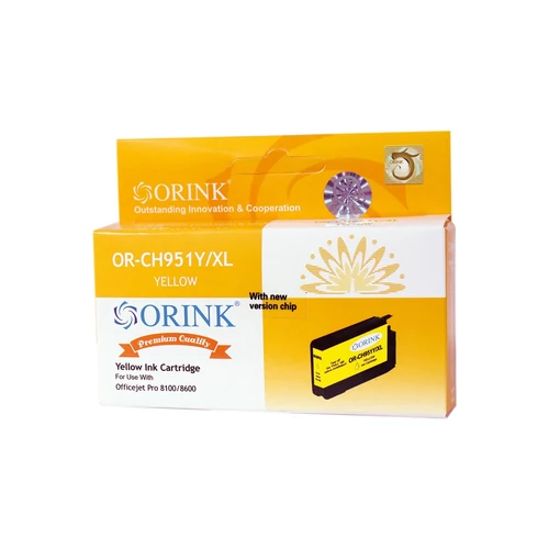 Hp 951XL/CN048AE tintapatron yellow ORINK (utángyártott)