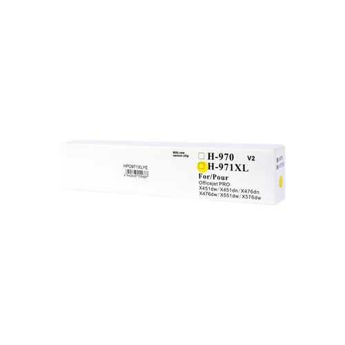 Hp 971XL/CN628AE tintapatron yellow ORINK (utángyártott)