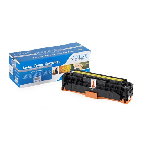 Hp CC532A/CE412A/CF382A/Canon crg718 toner yellow ORINK (utángyártott)