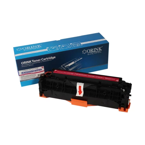 Hp CC533A/CE413A/CF383A/Canon crg718 toner magenta ORINK (utángyártott)