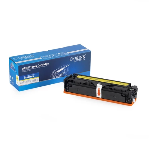 Hp CF412A toner yellow ORINK (utángyártott)