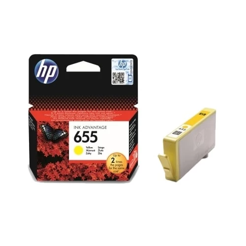 Hp tintapatron CZ112AE (655) yellow (lejárt szavatosságú)